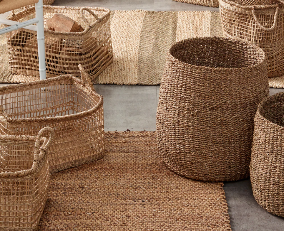 woven baskets