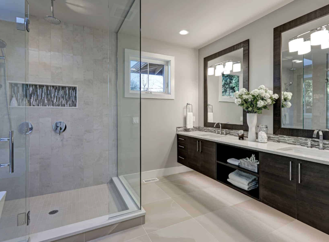 Frameless shower doors