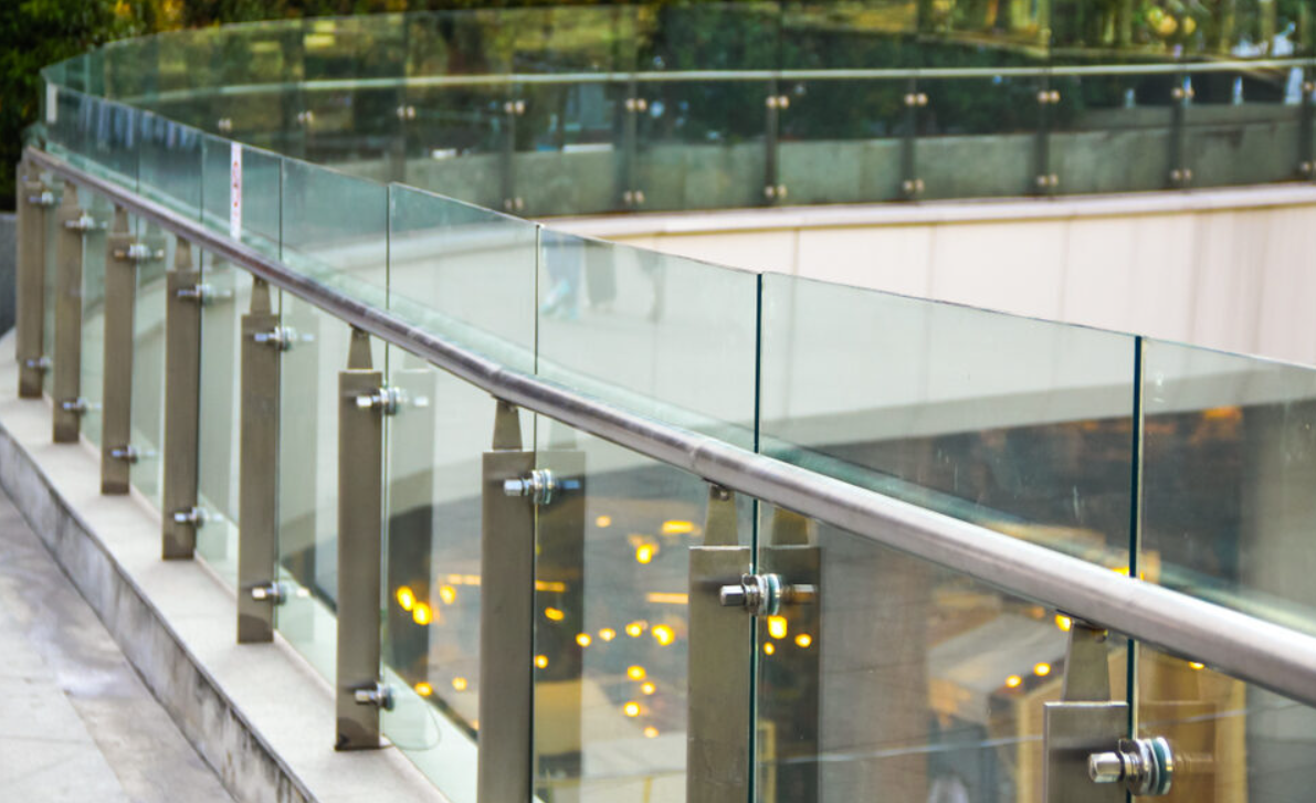 glass railing in Toronto