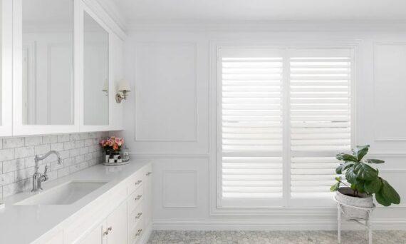 PVC plantation shutters