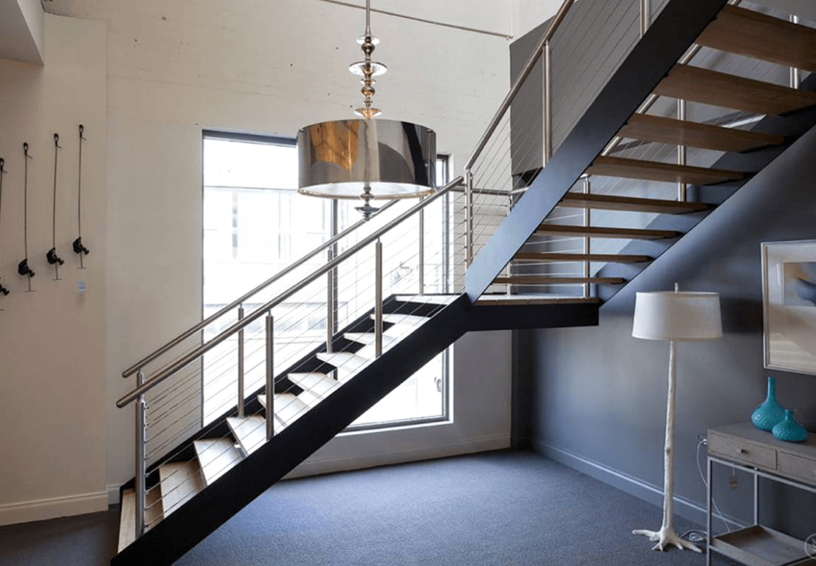 Innovative Stair Design Steel Ideas for Modern House