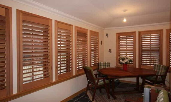wooden shutters