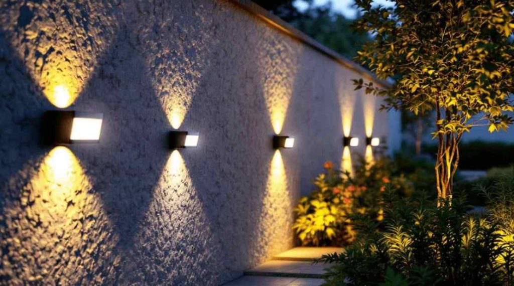Outdoor wall lights