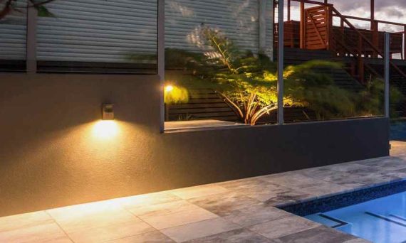 Outdoor wall lights